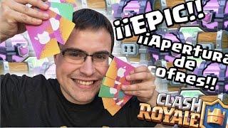 CHISPITAS ¡¡VEN A MÍ!! +100 cofres abiertos | Epic Apertura de Cofres | Clash Royale | Español