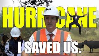 Justin Trudeau saved us from Hurricane Milton.