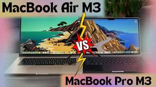 MacBook Air M3 vs MacBook Pro M3