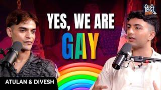 GAY COUPLE PODCAST On Their Struggles, Love Story, Marriage, LGBTQI | Atulan & Divesh @HoneyImmHome