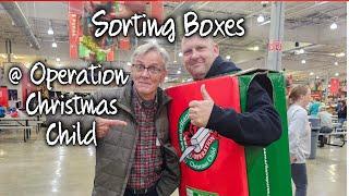 Sorting Boxes For Operation Christmas Child