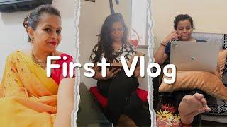 My First Vlog | Introduction Vlog | Raw Moments With Reena