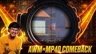 AWM KING-ஆகா மாறிய GT KING || Real ComeBack Cs ranked AWM x MP40 Gameplay Tamil