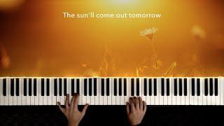 Tomorrow (from "Annie") | Piano Cover by Paul Hankinson (with lyrics)