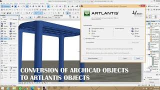 The making of this plastic table in ARCHICAD