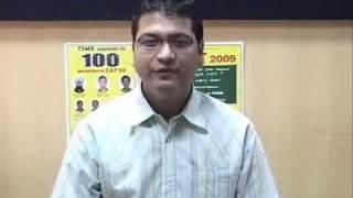 Manish Arora,T.I.M.E. Student selected into IIM L & K