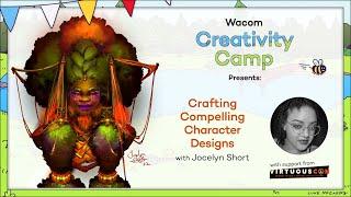 Crafting compelling character designs in digital art with Jocelyn Short - Wacom Creativity Camp 2024