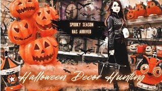 HALLOWEEN DECOR HUNTING 2024!!  | HomeGoods, TJ Maxx, Michaels, Dollar Tree & More!