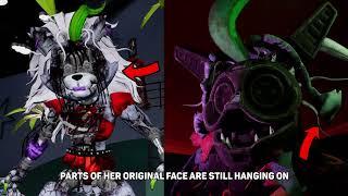 Comparing Ruined vs Shattered Animatronics | FNAF: Security Breach Ruin DLC