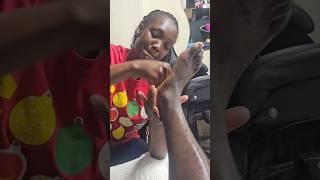 Deep tissue foot massage in Africa #asmr #massage