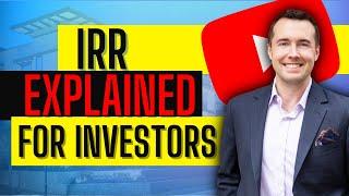 IRR Explained for Real Estate Investors (Is Internal Rate of Return the Best Metric?)