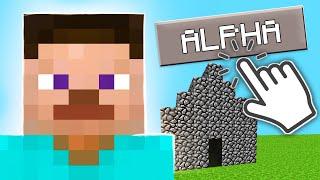 I Tried To Beat The Oldest Version of Minecraft