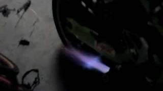 Krzycho`s HONDA CBR 600 F4 StuntVersion exhaust flames