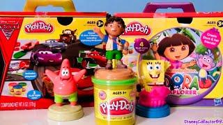 Diego playdoh stamper SpongeBob Patrick  Dora and cars by Disneycollectorbr ￼￼