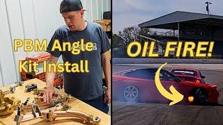 PBM Angle Kit Install PLUS Crash and Fire at Season Opener