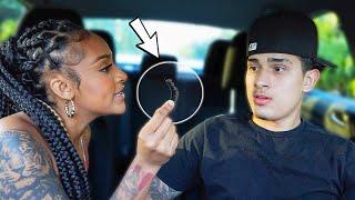 SHE FOUND ANOTHER GIRLS LASHES IN MY CAR!! *GETS HEATED*