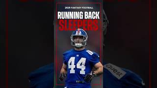 3 Rookie Running Back SLEEPERS to Target in 2025! | Fantasy Football #shorts
