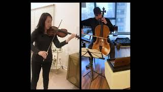 The CSO's Yuan-Qing Yu and Ken Olsen in Passacaglia for Violin and Viola