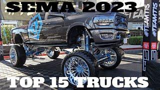 SEMA 2023 TOP 15 TRUCKS