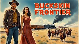 Buckskin Frontier (1943) - Full Length Western Movie, Richard Dix, Jane Wyatt