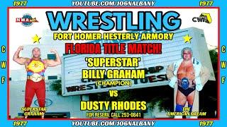 Superstar Billy Graham vs Dusty Rhodes (February 15th, 1977) (Championship Wrestling From Florida)