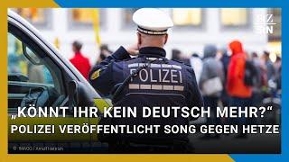 „Könnt ihr kein Deutsch mehr?“ Stuttgarter Polizei veröffentlicht Song mit Hass-Kommentaren