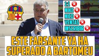 CULERDOS, OS AVISAMOS: LAPORTA OS LLEVA A LA RUINA TOTAL Y AL AÑO TRES NI PUEDE INSCRIBIR A OLMO