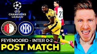 FEYENOORD INTER 0-2 BASTONI COMMOVENTE, THURAM EROICO!