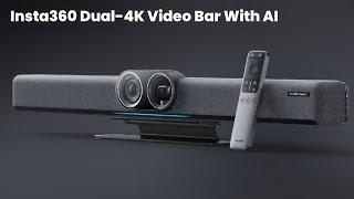 Insta360 Dual-4K Video Bar With AI - Review Full Specifications & Features