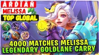 4000 Matches Melissa Legendary Goldlane Carry [ Top Global Melissa ] Á Ř Ď Ī Ā Ň - Mobile Legends