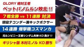 2022年6月 海外キック 試合 ハイライト KOシーン