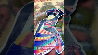 tribal art / made by me #art #ritu #drawing #youtubeshorts#shorts
