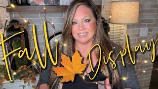 Join Me As I Create A Fall Display In The Dining Room