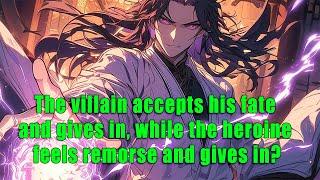 The villain accepts his fate and gives in, while the heroine feels remorse and gives in?
