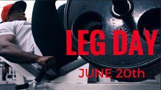 Leg Day June 20th T-Flexx