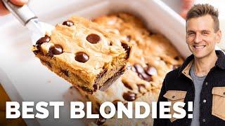 Classic Blondies | A classic recipe that's almost better than brownies