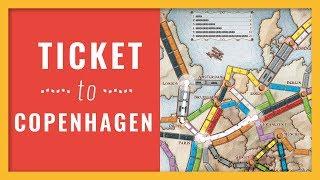 Ticket to Ride with Max | Max travels from Frankfurt to Copenhagen! (with subtitles)