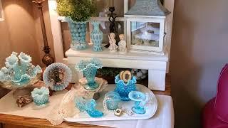 Living Room Tour with Rae Dunn and vintage items May 25, 2021