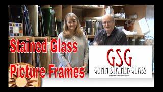 Cutting Glass For Stained Glass Picture Frames V381