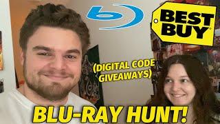 BLU-RAY HUNT! (BEST BUY & DIGITAL CODE GIVEAWAY)