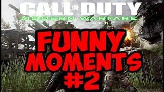 MODERN WARFARE REMASTERED FUNNY MOMENTS!! #2 - Ninja Defuses, RPG Trick Shots & More