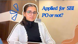 Applied for SBI PO or not? Few other important things  #sbipo #bankexams