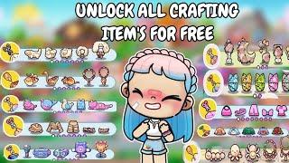 ALL THE NEW FREE CRAFTING ITEMS IN AVATAR WORLD || PAZUWORLD