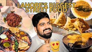 MASSIVE STREET FOOD IN LAHORE - EP 01 | Food Vlog | Biggest Food Review | Famous Food in Lahore