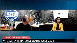 NO AR JORNAL BOM DIA CIDADE QUARTA-FEIRA 30/10