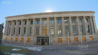 Next Question: Why are these buildings in downtown Denver still boarded?