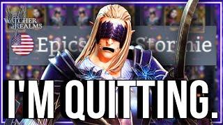 I Am Quitting The Epic Challenge... | Watcher of Realms