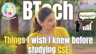 All about B Tech in Computer Science Engineering? All Semesters  | Full Detail