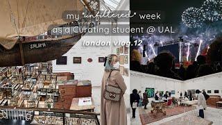 An *unfiltered* week in my life as a Curating student at UAL | 伦敦艺术大学 | London Vlog #12 (中文CC)