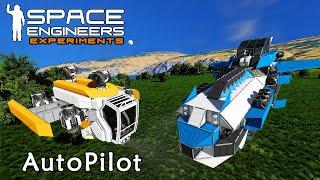 Space Engineers Experiments: Autopilot Testing With Hover Engines and Vector Thrust